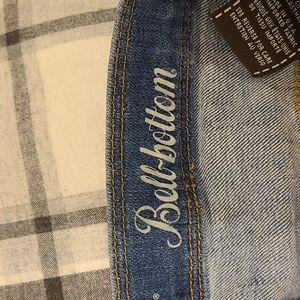 7 for all mankind denim bellbottoms